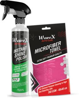 Wavex Liquid Car Polish for Exterior, Metal Parts, Chrome Accent, Exterior