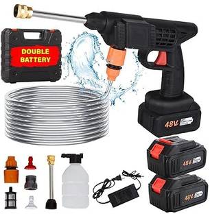 clanol Cordless Portable Wireless Pressure Washer Gun 48V( Double Battery) Spray Gun