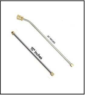 VIPARTH Pressure Washer Spray Extension 30 Degree Bend Rod 20", 5000 PSI With QC Adapter Pressure Washer
