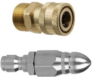 Chetson Quick Connector Rotary Gutter/ Sewer/ Drain Cleaning Nozzle (M22×3/8,350 Bar) Pressure Washer