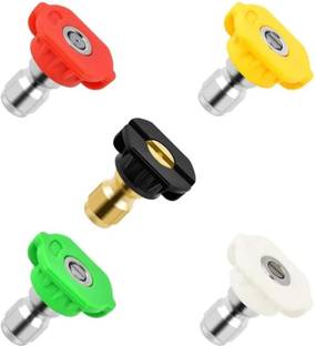 Rexmon High pressure MultiSpray 5 Nozzle Set with Soap Tip Pressure Washer