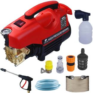 NIRVA 2000W High Power Pump 145Bar Portable Cleaning Machine With Accessories Car Pressure Washer