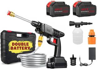 HAIYUN Rechargeable Electric Portable High Pressure Water Spray Gun with 2*Battery Pressure Washer
