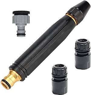 skyunion Nozzle Kit with 3 Pcs PVC Hose Quick Connector Pressure Washer Spray Gun