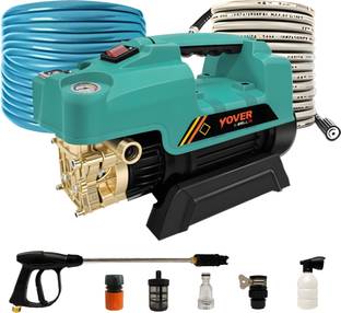 iBELL Yover YO2100 2100 W Induction Motor, 150 Bars, 8m Outlet Hose, 7.5 L/Min, High Pressure Washer