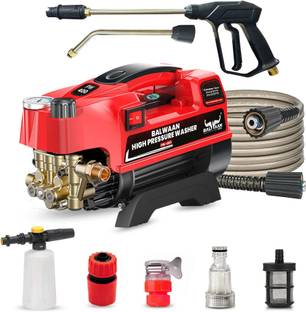 Balwaan Krishi PW-400(Adjustable) Brass Coated Pump,Jet foam bottle 1800w Motor Pressure Washer Pressure Washer