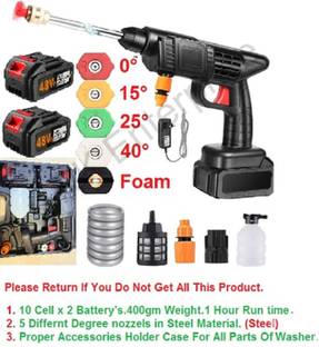 Windwarrior Cordless Portable Wireless Pressure Washer Gun 48V Pressure Washer