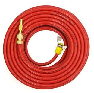 SUNICE 15 Meter 3-Layered Red Braided Heavy Duty Flexible Pipe Diameter Size½’’,12 mm | Spray Gun