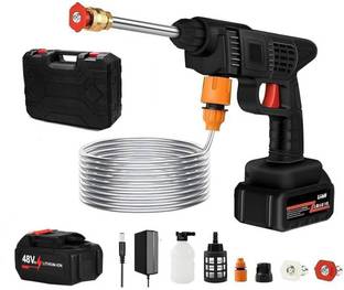 Zinsy Rechargeable Electric Portable High spread Water press Gun Multi-Purpose Pressure Washer