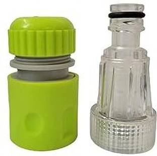 B K Jagan and Co Washer Water Filter Connection Accessory 3/4" Inlet Nozzle With Quick Connector Pressure Washer