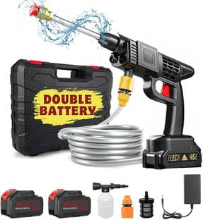 BHAKTI ENTERPRISE Pressure Washer for Car Washing Wireless 48V Rechargeable Electric Gun Pressure Washer