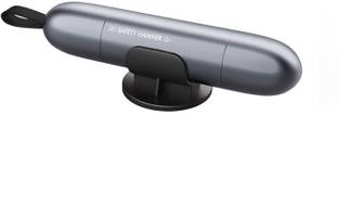 Roger Emergency Car Safety Hammer – Window Breaker & Seatbelt Cutter, Compact (Grey) Car Safety Hammer