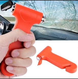 Ashish Enterprises Multi Function Window Glass Breaker Safety Hammer Car Safety Hammer