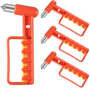 carfrill Car Glass Breaker Emergency Escape Tool, Car Autoaccessory Metal Window Hammer Car Safety Hammer