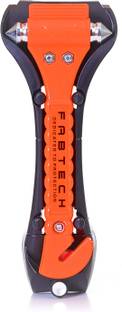 FAB TECH Seat Belt Cutter |Vehicle Window Glass Breaker|Emergency Escape Tool Pack of 1 Car Safety Hammer