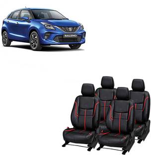 ऑटोसेफ लेदर कार सीट कवर Maruti Baleno  के लिए