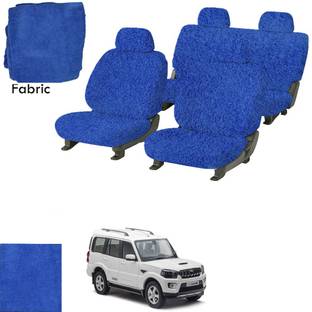 Crokrok Fabric Car Seat Cover For Mahindra New Scorpio