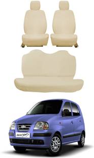 Autoxygen Cotton Car Seat Cover For Hyundai Santro Xing