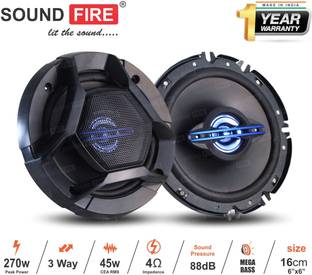 soundfire Performance Series SF-1630 3-Way 270W Coaxial Car Speaker