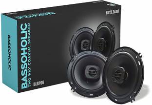 BASSOHOLIC BLSP06 Two Way 6 Inches High Bass Coaxial Car Speaker