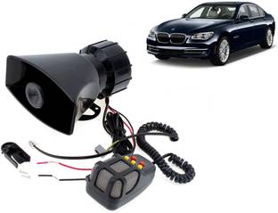 Selifaur 12 Volt Electric Air Horn Siren Speaker With Mic 7 Tone Sound Loud Car Siren Hooter/Ambulance/Siren/Traffic Sound For 7 Series Component Car Speaker