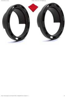 That's My Style UNIVERSAL Water-Proof Car Speaker Ring 4 Pcs with Rain Guard 6/6.5 Inch Coaxial Car Speaker