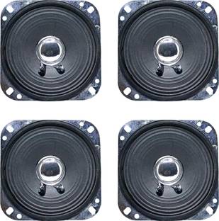 Electronics Crafts 4 inch 20 watt Speakar 4 ohm High Quality 4 inch 20 watt Loud Speakar 4 ohm pack of 4 Coaxial Car Speaker