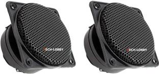 TradeZ Piezo 106 TL-M106 Piezo Car Tweeters – 600W, Universal Fit, Black – Set of 2 Tweeter Car Speaker