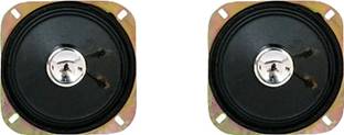 Electronics Crafts 4 inch speakar 4ohm 10 watt 4'' speakar (4 ohm 10 watt ) pack of 2 Coaxial Car Speaker