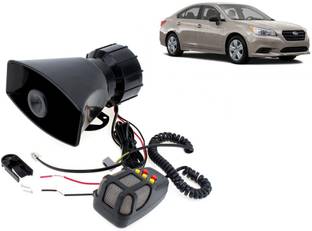 Selifaur 12 Volt Electric Air Horn Siren Speaker With Mic 7 Tone Sound Loud Car Siren Hooter/Ambulance/Siren/Traffic Sound For Legacy Component Car Speaker