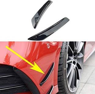 silkyfit Front Bumper Side Lamp Air Vent Cover Trim, Car Styling Bumper Side Canards Car Spoiler