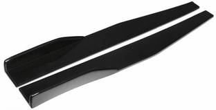 Auto MT ABS 75CM Side Bumper Splitter Car Side Lip Chin Bumper Body Kit Splitter Spoiler Car Spoiler