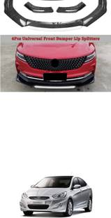XZRTZ Car Front Bumper Spoiler Splitter Body Kit Side Skirt Front Bumper Guard 781 Matte, Glossy Hyundai Accent Front Garnish