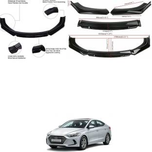 XZRTZ Car Front Bumper Spoiler Splitter Body Kit Side Skirt Front Bumper Guard 17 Matte, Glossy Hyundai Elantra Front Garnish