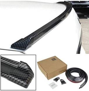 JUST MOD Universal Car Trunk Flexible Carbon Fiber Lip Spoiler Car Spoiler