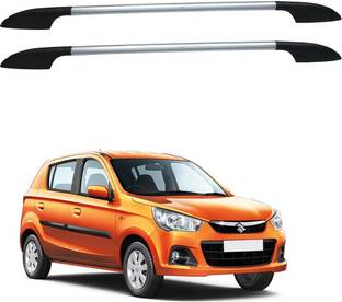 CARXTREME Maruti Suzuki Alto k10 Roof Rail Silver Car Spoiler