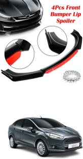 XZRTZ Car Front Bumper Spoiler Splitter Body Kit Side Skirt Front Bumper Guard 540 Matte, Glossy Ford Fiesta Front Garnish