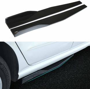 Auto MT ABS 75CM Side Bumper Splitter Car Side Lip Chin Bumper Body Kit Splitter Spoiler Car Spoiler