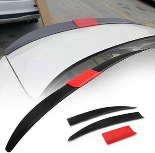 LAVITRA Lip Spoiler Wing section Splicing Adjustable ABS Car Modify Rear Trunk Lip Wing Car Spoiler