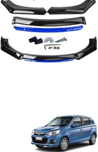 XZRTZ Car Front Bumper Spoiler Splitter Body Kit Side Skirt Front Bumper Guard 387 Matte, Glossy Maruti Alto Front Garnish