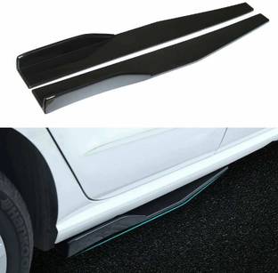 Auto MT ABS 75CM Side Bumper Splitter Car Side Lip Chin Bumper Body Kit Splitter Spoiler Car Spoiler