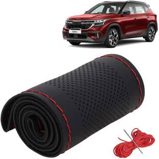 Kingsway Hand Stiched Steering Cover For Universal For Car Universal For Car