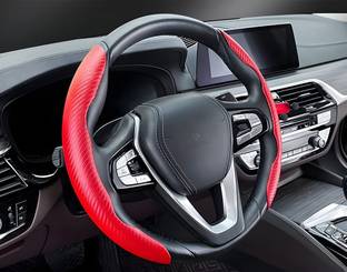 Air Wink Steering Cover For Universal For Car, Audi, BMW, Hyundai, Honda, Toyota, Skoda, Range Rover Universal For Car, 7 Series, 730d, Land Cruiser, Range Rover Sport, XUV 500, Polo GT, Rapid