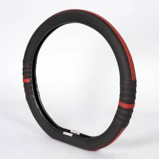 PABLA ENTERPRISES Hand Stiched Steering Cover For Universal For Car Universal For Car