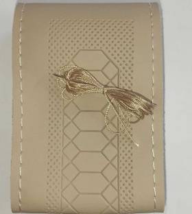 POOJATRADERSSS Hand Stiched Steering Cover For Honda, Hyundai Bolero, Beat, Creta, Eon, Fortuner