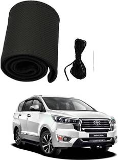 Arnejaa Hand Stiched Steering Cover For Toyota Innova