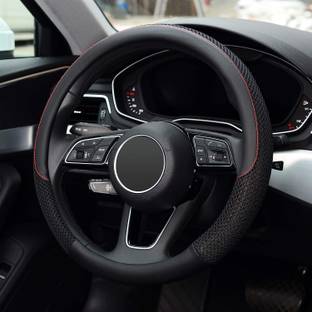 Edylinn Hand Stiched Steering Cover For Universal For Car NA