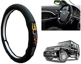 GS Grow n Shine Hand Stiched Steering Cover For Mahindra Bolero