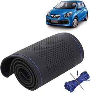 Kingsway Hand Stiched Steering Cover For Honda Brio
