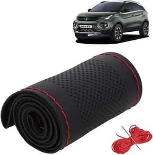Kingsway Hand Stiched Steering Cover For Tata Universal For Car
